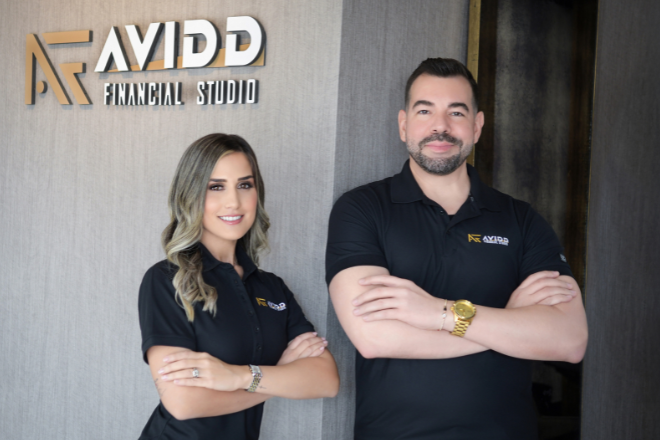 David Monter and Catherine Vazquez together, CEO and Director of Tax & Accounting Services